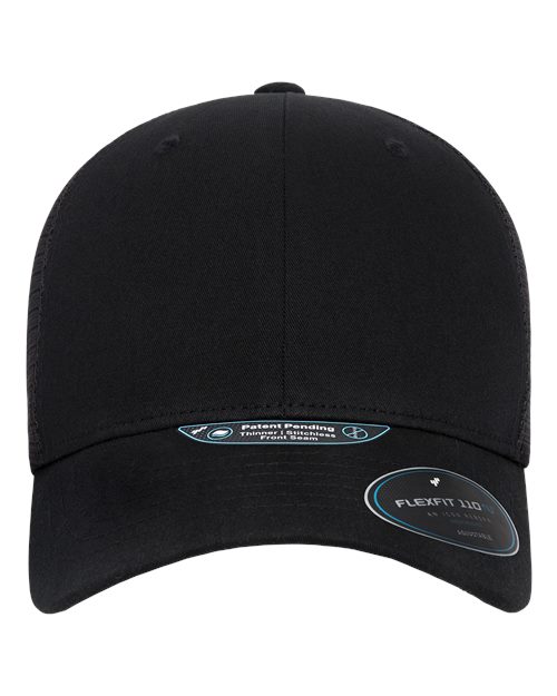 Flexfit 110® NU Mesh Cap - Black Front