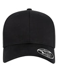 Flexfit Cotton Blend Adjustable Cap - Black Front