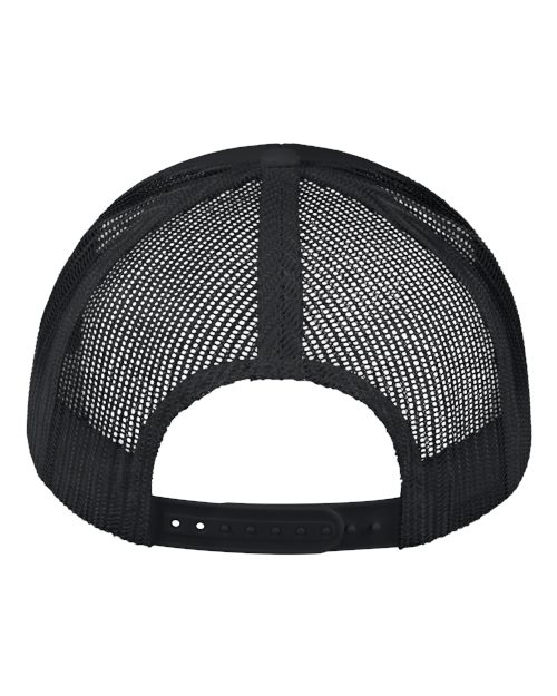 Valucap Poly Twill Trucker Cap - Back