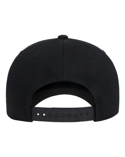YP Classics Retro Cotton Blend Five-Panel Rope Cap - Back