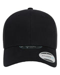YP Classics NU Retro Trucker Cap - Black Front
