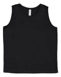LAT Youth Fine Jersey Tank - Black Front