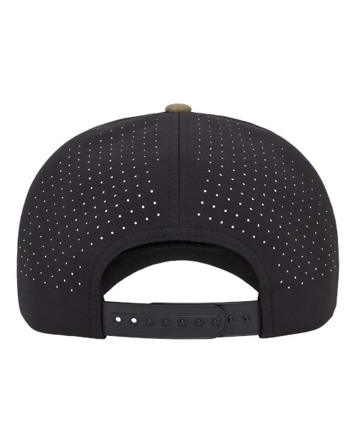 YP Classics Five-Panel Perforated Rope Cap - Back