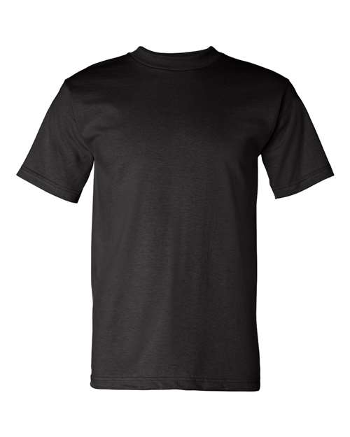 Unisex USA-Made Heavyweight T-Shirt - Black Front