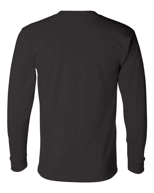 Bayside Unisex Union-Made Long Sleeve T-Shirt - Back