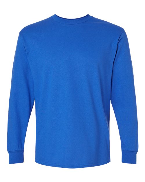Gildan Unisex Ultra Cotton® Long Sleeve T-Shirt - Royal Front