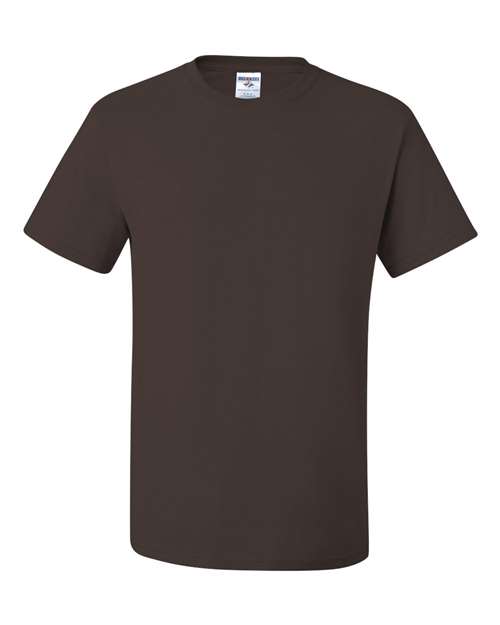 Unisex Dri-Power® 50/50 T-Shirt - Chocolate Front