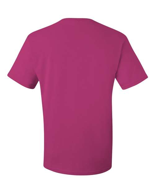 Unisex Dri-Power® 50/50 T-Shirt - Cyber Pink Back