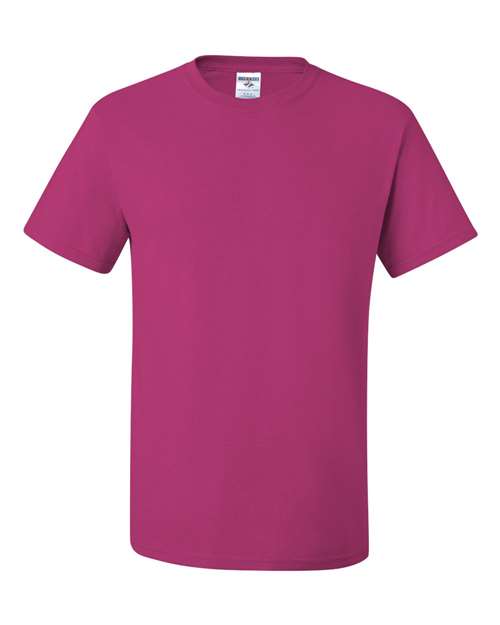 Unisex Dri-Power® 50/50 T-Shirt - Cyber Pink Front