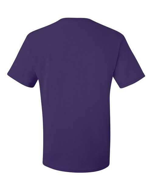Unisex Dri-Power® 50/50 T-Shirt - Deep Purple Back