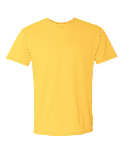 Unisex Dri-Power® 50/50 T-Shirt - Island Yellow Front