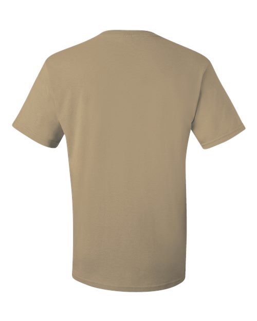 Unisex Dri-Power® 50/50 T-Shirt - Khaki Back