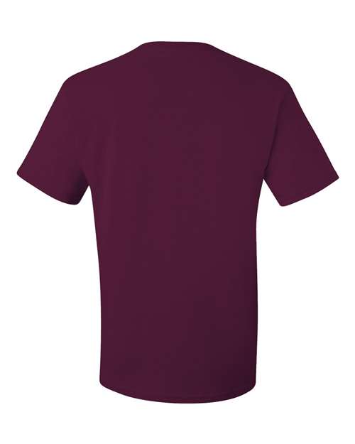 Unisex Dri-Power® 50/50 T-Shirt - Maroon Back