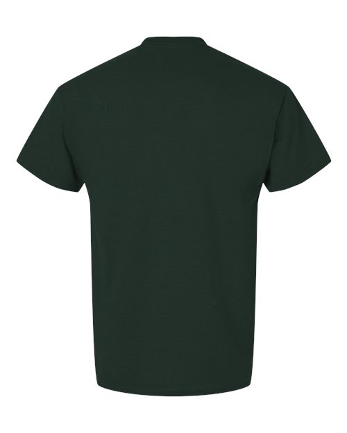 Unisex DryBlend® T-Shirt - Forest Green Back