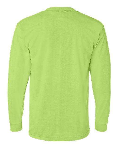 Bayside Unisex USA-Made 50/50 Long Sleeve T-Shirt - Back
