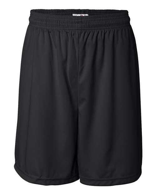 Badger Men's B-Core 7" Shorts - Black Front