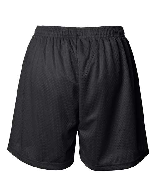 Badger Women's Pro Mesh 5" Solid Liner Shorts - Back