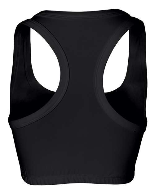 BELLA + CANVAS Women's Nylon Spandex Sports Bra - Back