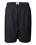 Badger Men's Pro Mesh 9" Shorts - Black Front