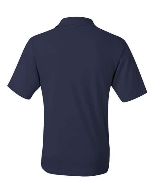 JERZEES Men's SpotShield® 50/50 Polo with Pocket - Back