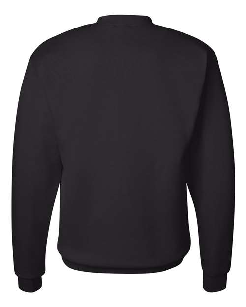 Unisex EcoSmart® Crewneck Sweatshirt - Black Back