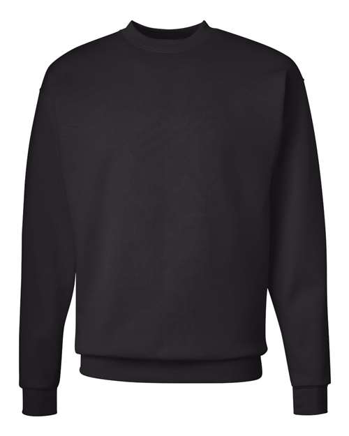 Unisex EcoSmart® Crewneck Sweatshirt - Black Front