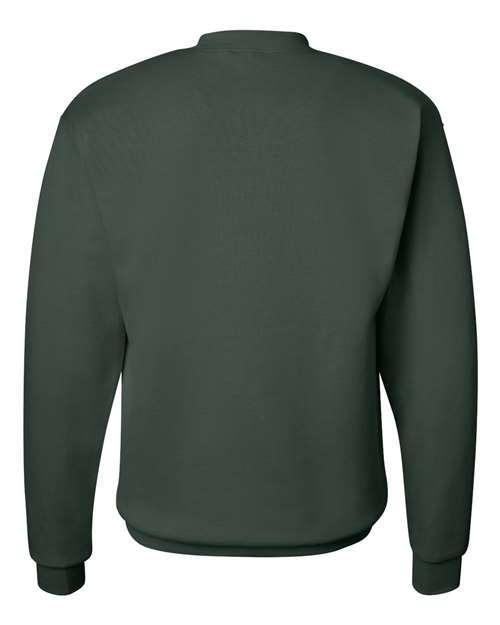 Unisex EcoSmart® Crewneck Sweatshirt - Deep Forest Back