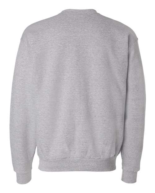Unisex EcoSmart® Crewneck Sweatshirt - Light Steel Back