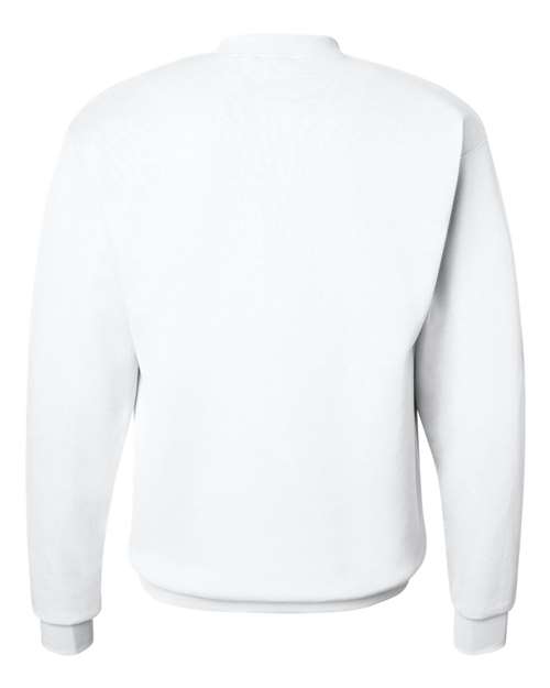 Unisex EcoSmart® Crewneck Sweatshirt - White Back