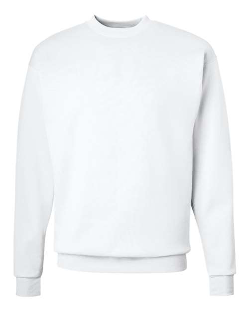 Unisex EcoSmart® Crewneck Sweatshirt - White Front