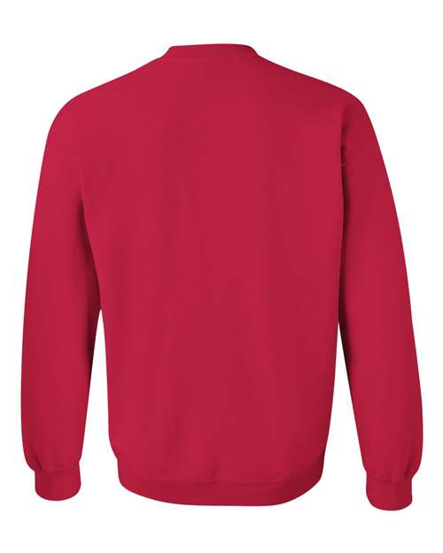 Unisex Heavy Blend™ Crewneck Sweatshirt - Cherry Red Back