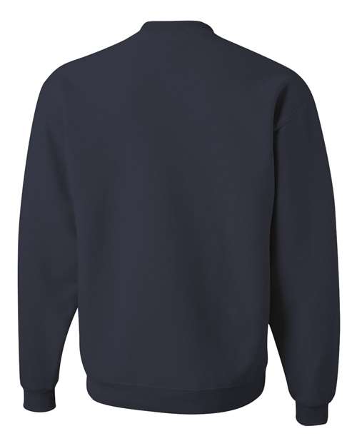 Unisex Super Sweats NuBlend® Crewneck Sweatshirt - J. Navy Back