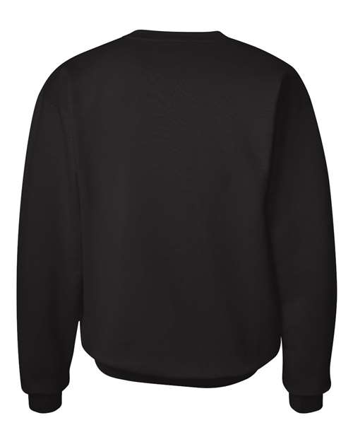 Unisex Ultimate Cotton® Crewneck Sweatshirt - Black Back