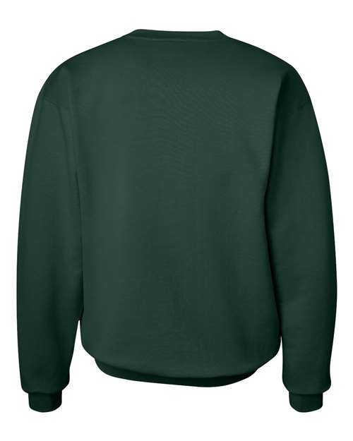 Unisex Ultimate Cotton® Crewneck Sweatshirt - Deep Forest Back
