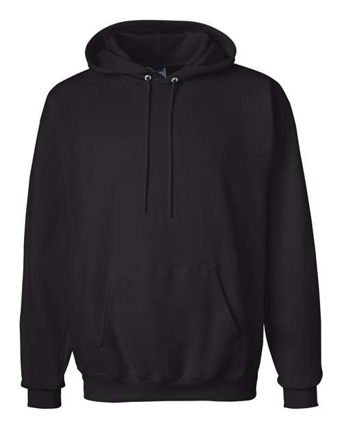 Unisex Ultimate Cotton® Hooded Sweatshirt - Black Front