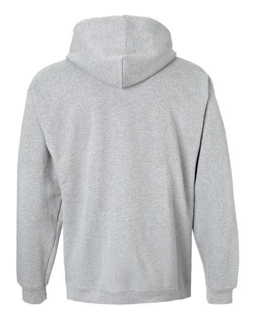 Unisex Ultimate Cotton® Hooded Sweatshirt - Light Steel Back
