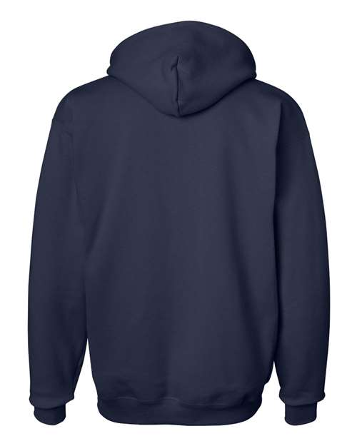 Unisex Ultimate Cotton® Hooded Sweatshirt - Navy Back