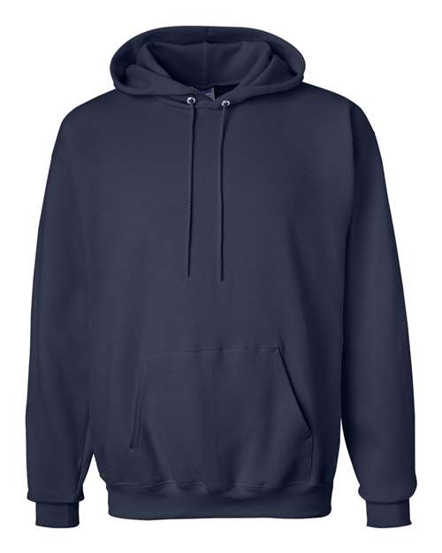 Unisex Ultimate Cotton® Hooded Sweatshirt - Navy Front