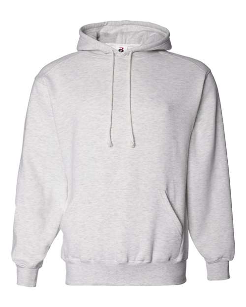 Badger Unisex Hooded Sweatshirt - Ash Front