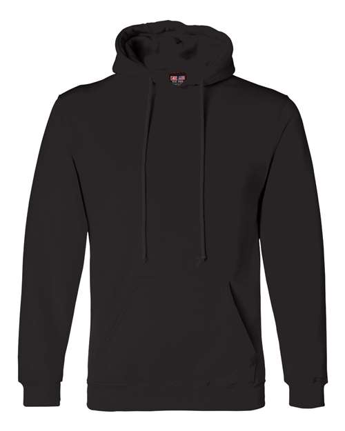 Unisex USA-Made Hooded Sweatshirt - Black Front
