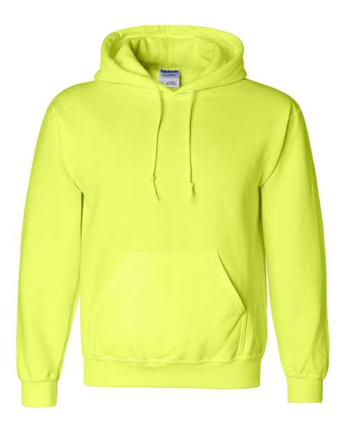 Unisex DryBlend® Hooded Sweatshirt - Safety Green Front