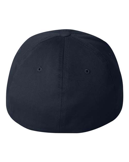 V-Flexfit® Cotton Twill Cap - Navy Back