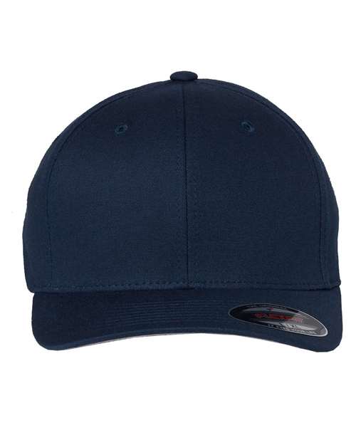 V-Flexfit® Cotton Twill Cap - Navy Front