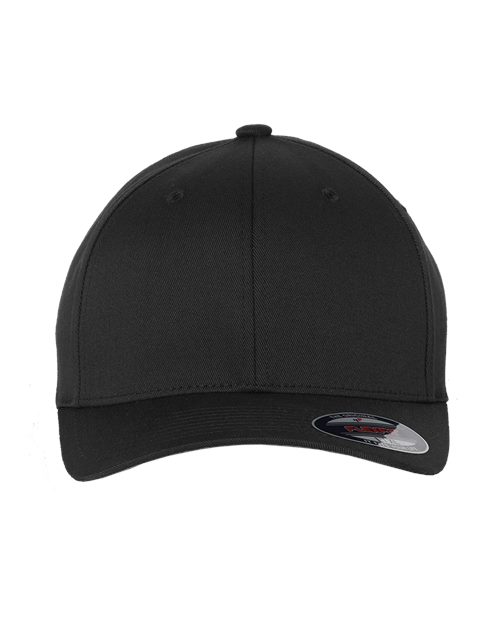 Flexfit Cotton Blend Cap - Black Front