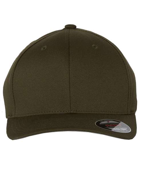 Flexfit Cotton Blend Cap - Olive Front