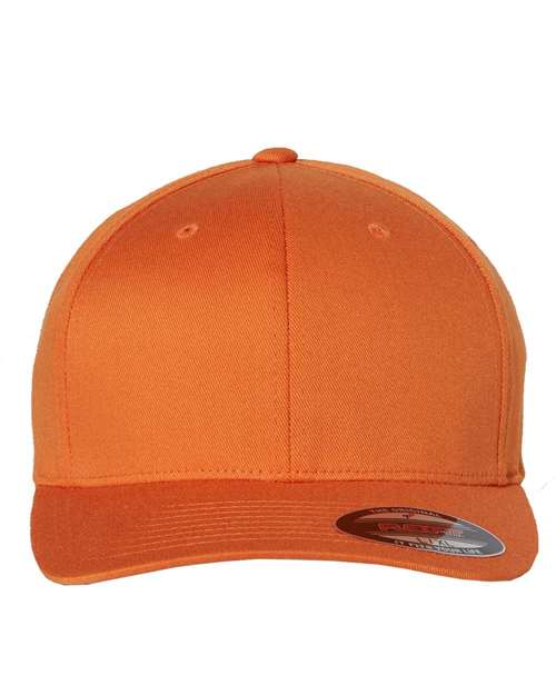 Flexfit Cotton Blend Cap - Orange Front