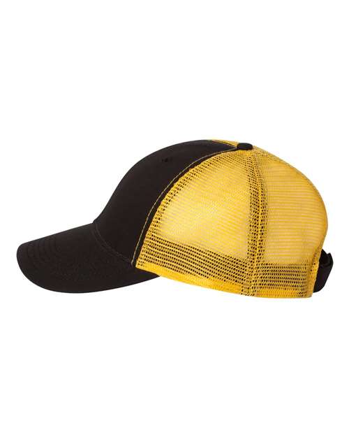 Valucap Bio-Washed Trucker Cap - Side