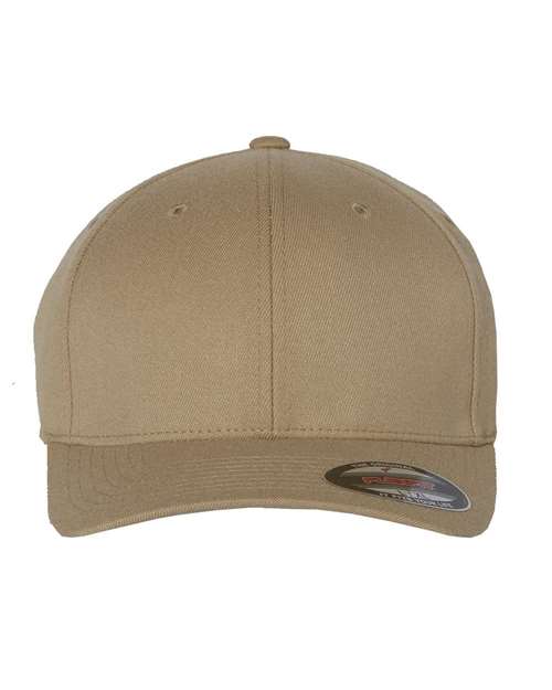 Flexfit Wool-Blend Cap - Khaki Front