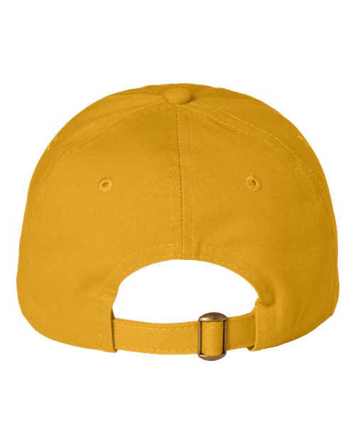 Bio-Washed Classic Dad Hat - Gold Back
