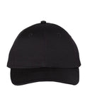 Lightweight Twill Cap - Black Front